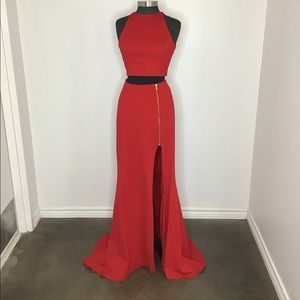 Sherri Hill 2pc long dress stunning!